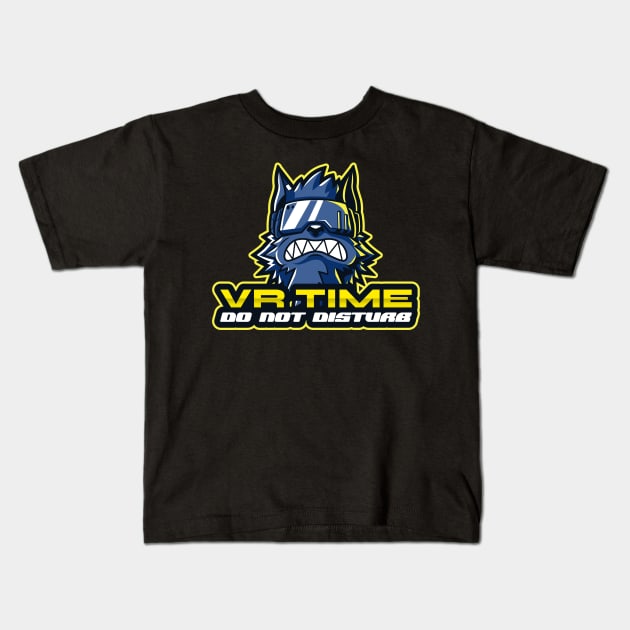 VR Time Kids T-Shirt by NB-Art